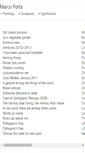 Mobile Screenshot of marcoporta.it
